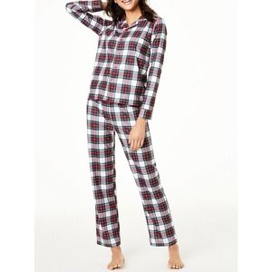 Family Pajamas Matching Santa and Friends Hooded Womens Pajamas S